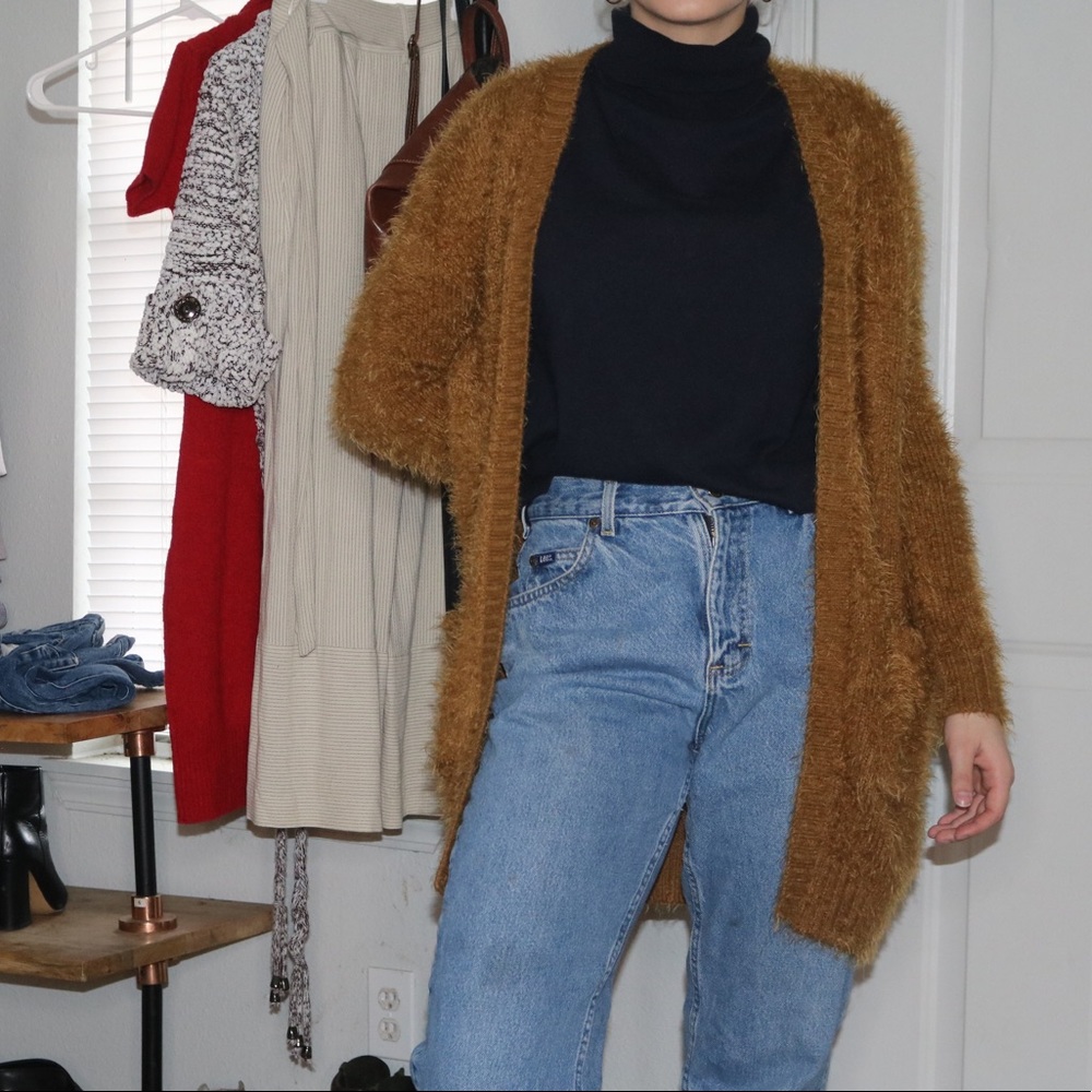 Rustic Orange Cardigan